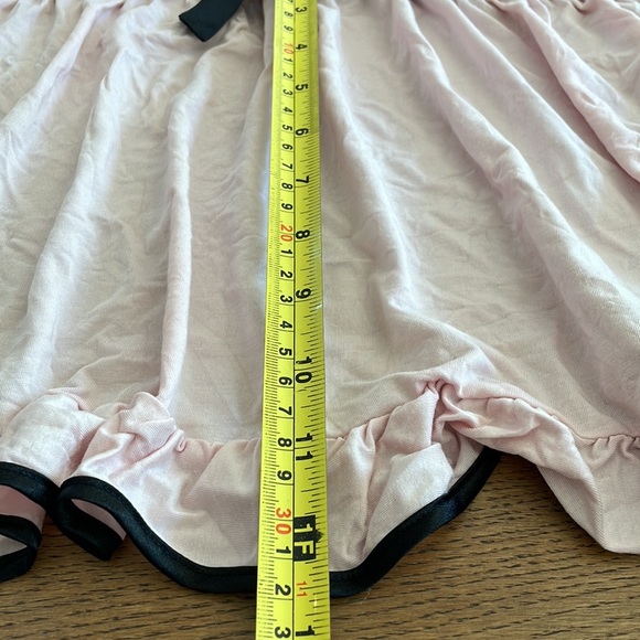 M Victoria’s Secret Baby Doll Intimate - soft pink/black, ruffles - Picture 10 of 10